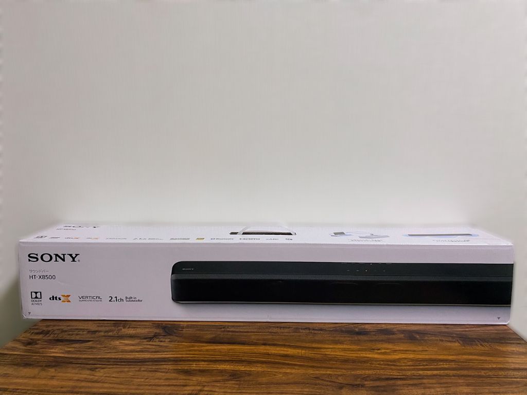 これ1本で3次元・立体音響】SONY HT-X8500って実際どうなの？家電製品 