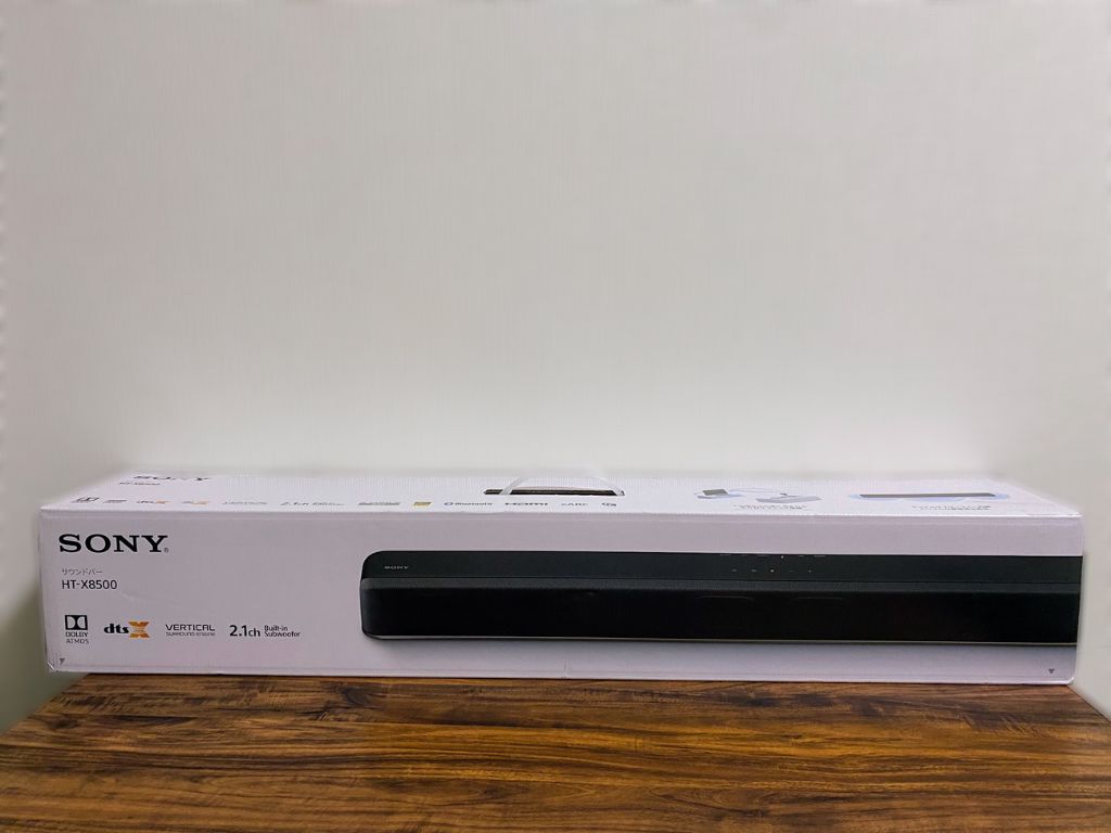 これ1本で3次元・立体音響】SONY HT-X8500って実際どうなの？家電製品