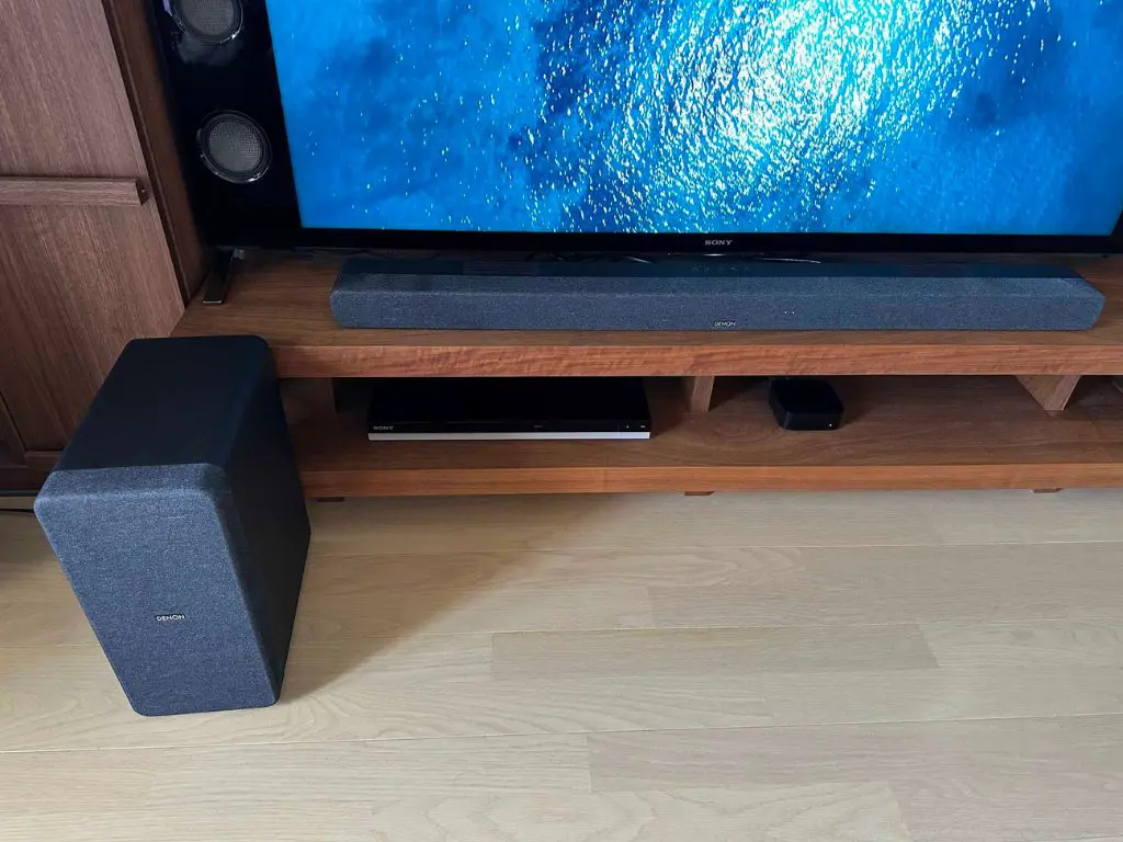 【セット販売用】DHT-S517 サブウーファーのみ（サウンドバー別出品） 楽天市場】DENON - DHT-S517（DHTS517K）ワイヤレスサブ