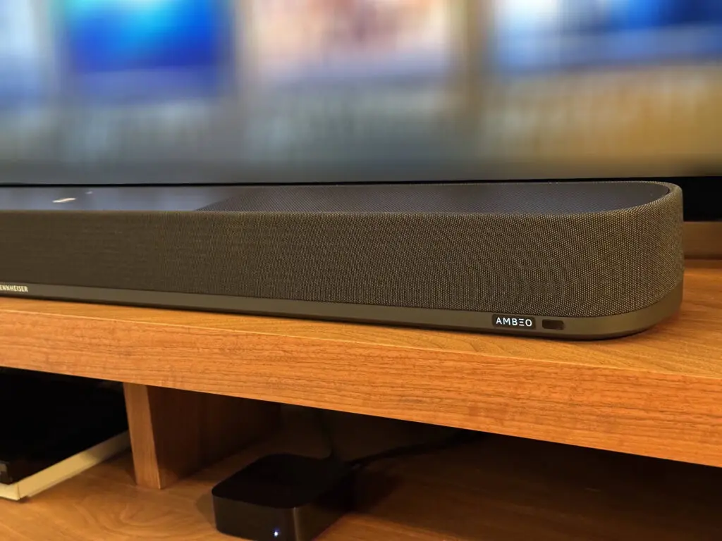 ①/2 アンビオ サウンドバープラス Ambeo Soundbar Plus Amazon.co.jp: ゼンハイザー(Sennheiser) AMBEO Soundbar Plus